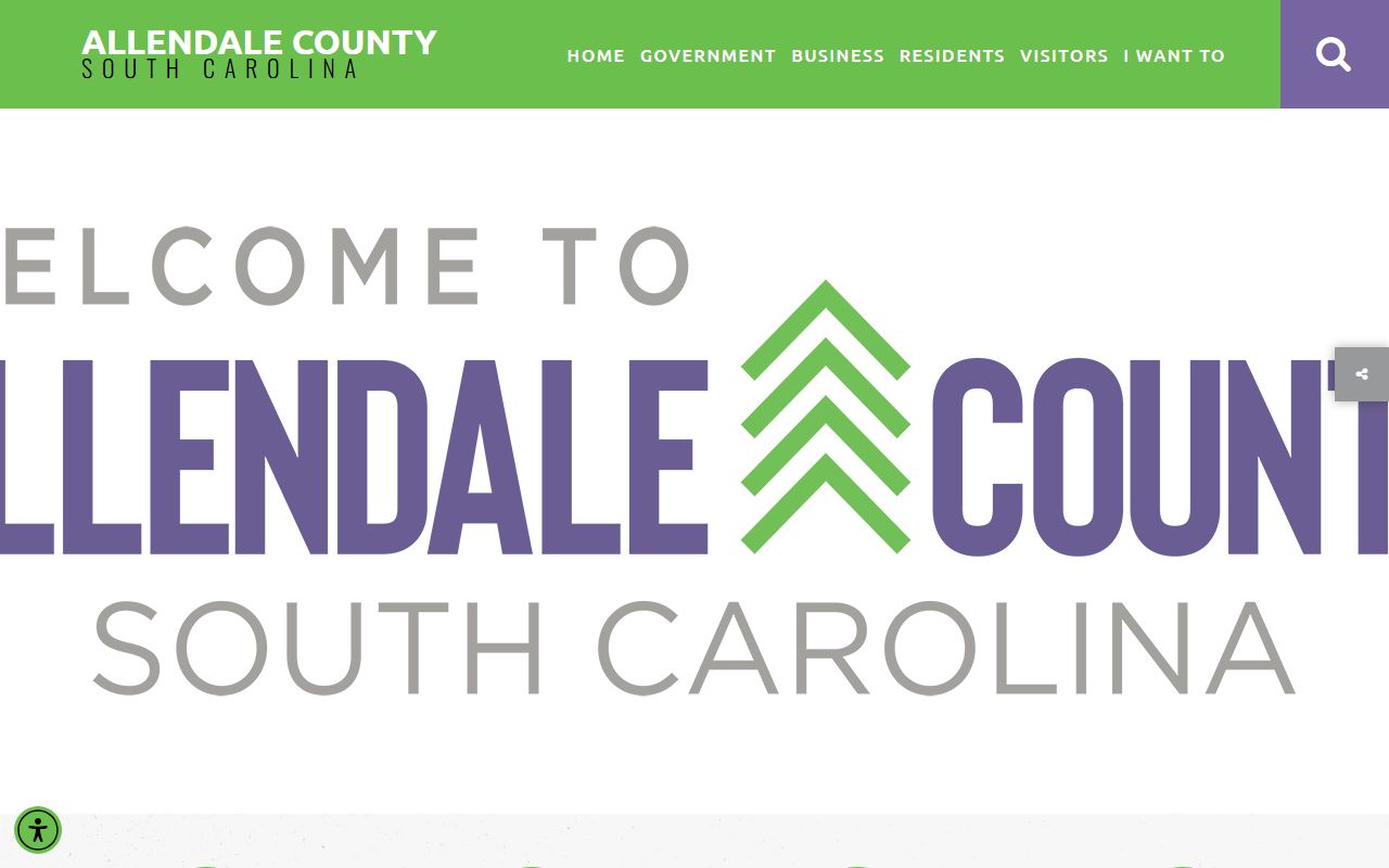 Allendale County Assessor website for property tax records